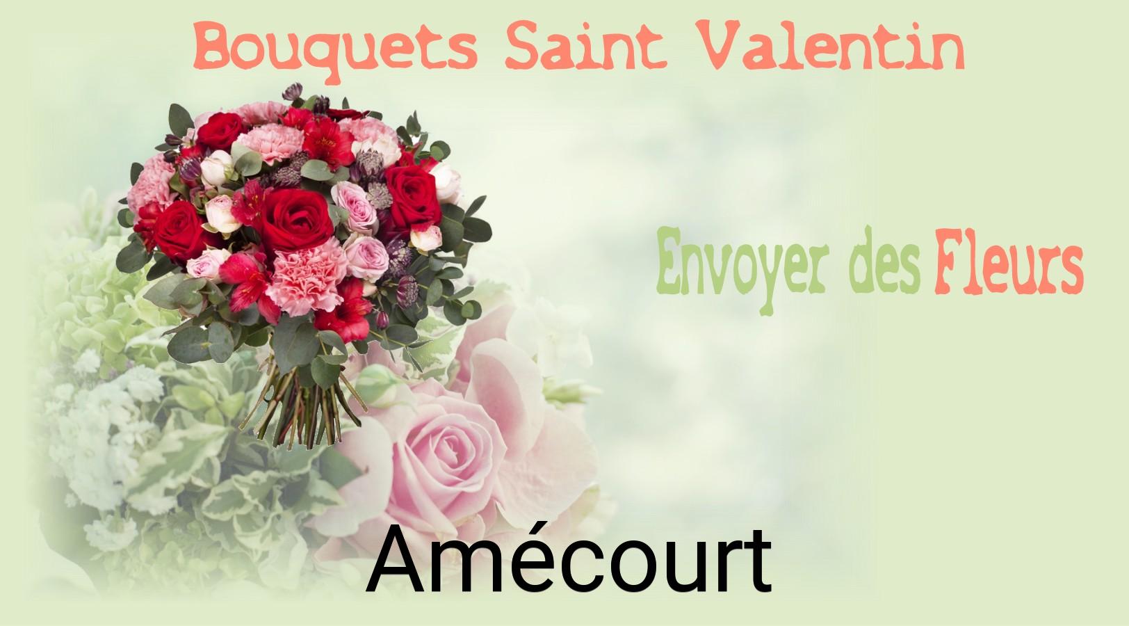 Roses de Saint-Valentin livrées à Amécourt